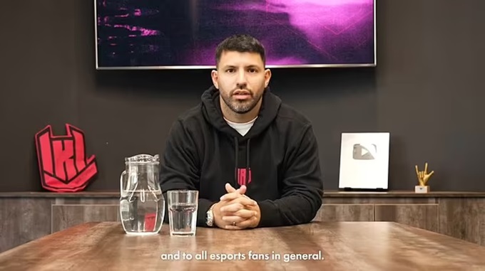 Aguero thành lập Kru Esports vào năm 2020 trước khi Messi tham gia vào năm 2023